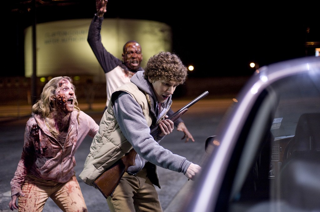 Jesse Eisenberg stars in Columbia Pictures' ZOMBIELAND.