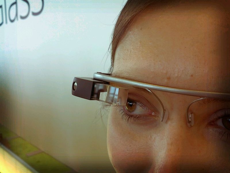 Google’s Project Glass: wearing technology to report