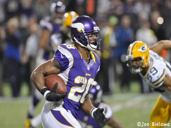 Adrian Peterson's decision to play just two days after his..