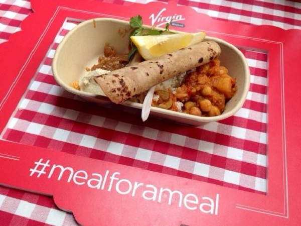Richard Branson’s #mealforameal campaign provides meals for..