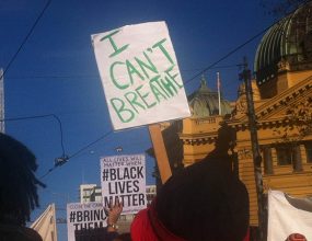 Black lives matter in Melbourne