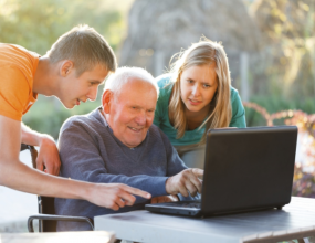 Online forums relieves loneliness in seniors