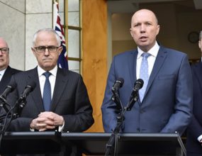 Dutton challenges Turnbull for party leadership
