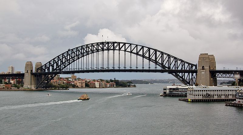 Protesters arrested after hanging off Sydney Harbour Bridge