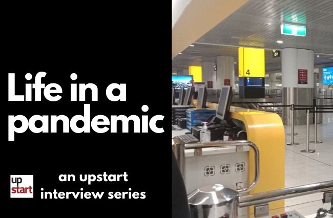 Life in a pandemic: The airport worker