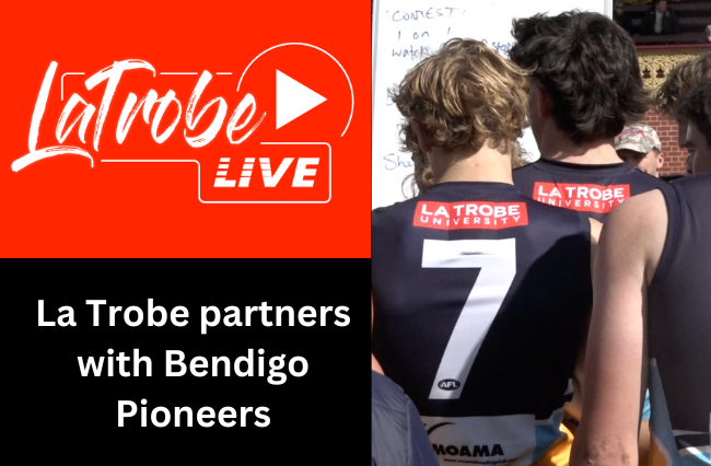 La Trobe’s recent partnership with Bendigo Pioneers