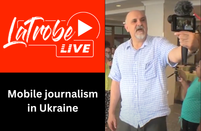 Mobile journalism in the Ukraine