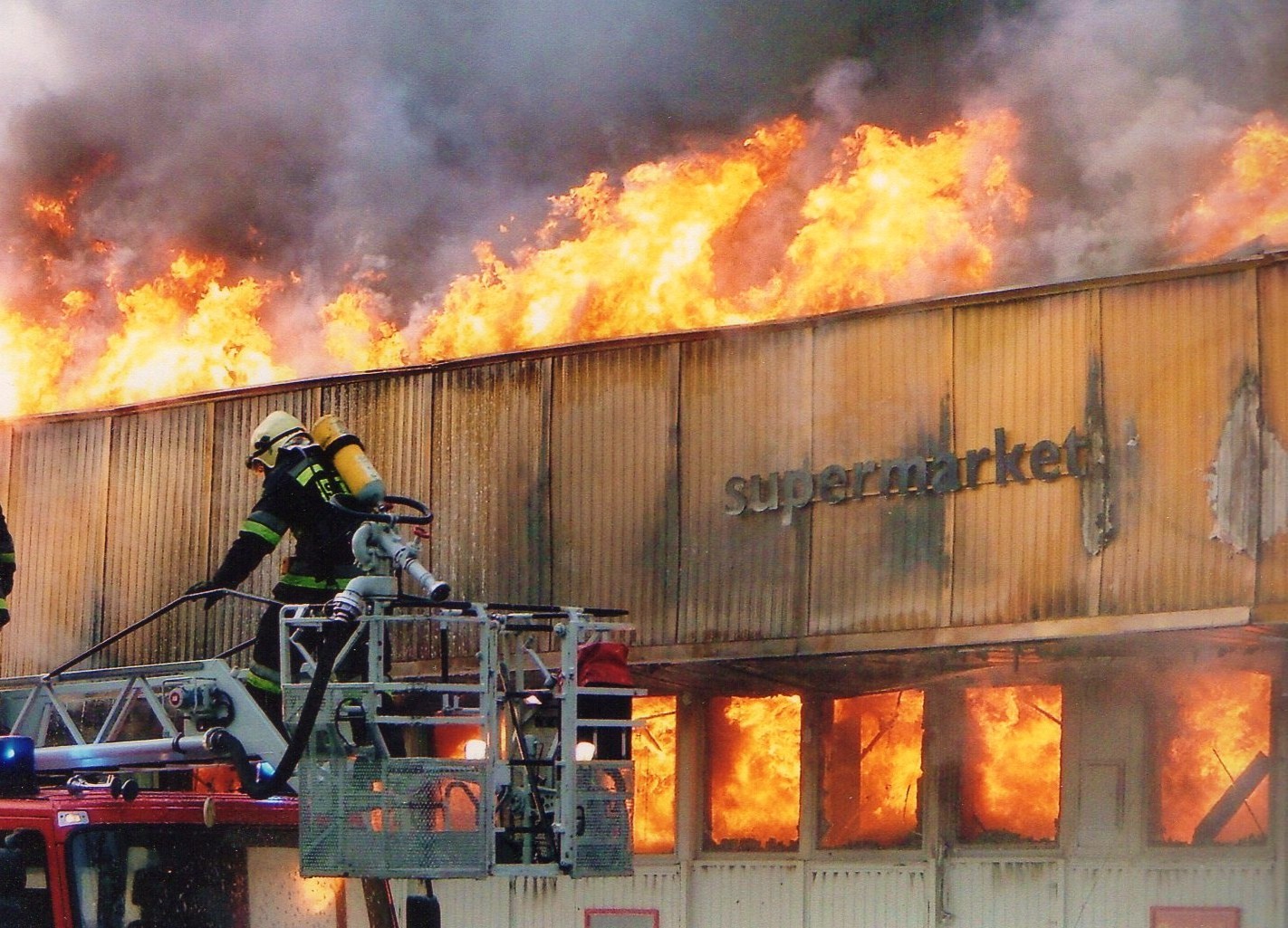 Supermarket blaze causes over $15m damage